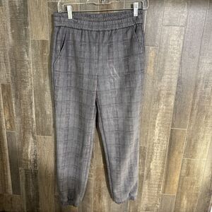 One By Chapter‎ One Women's Leggings Gray Plaid Sz XS